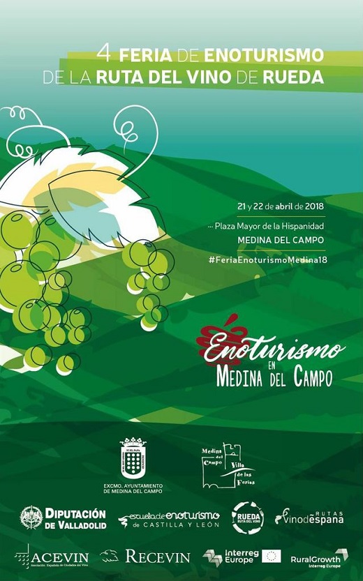 Cartel IV Feria de Enoturismo Ruta del Vino de Rueda